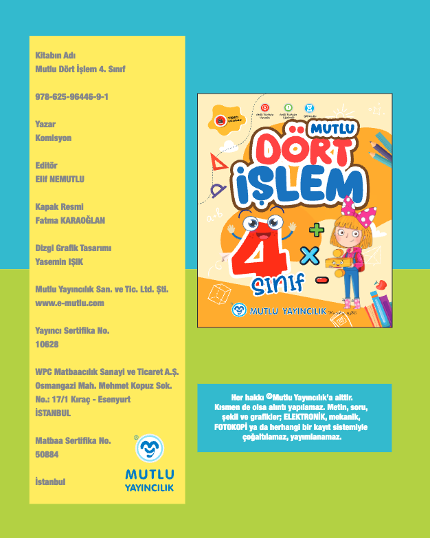 2026 - 4. Sınıf Dört İşlem