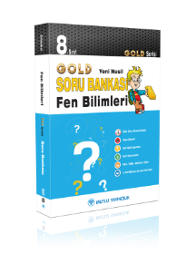 8.Sınıf Gold Fen Bilimleri Yeni Nesil Soru Bankası