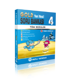 4. Sınıf Gold Tüm Dersler Yeni Nesil Soru Bankası Video Çözümlü